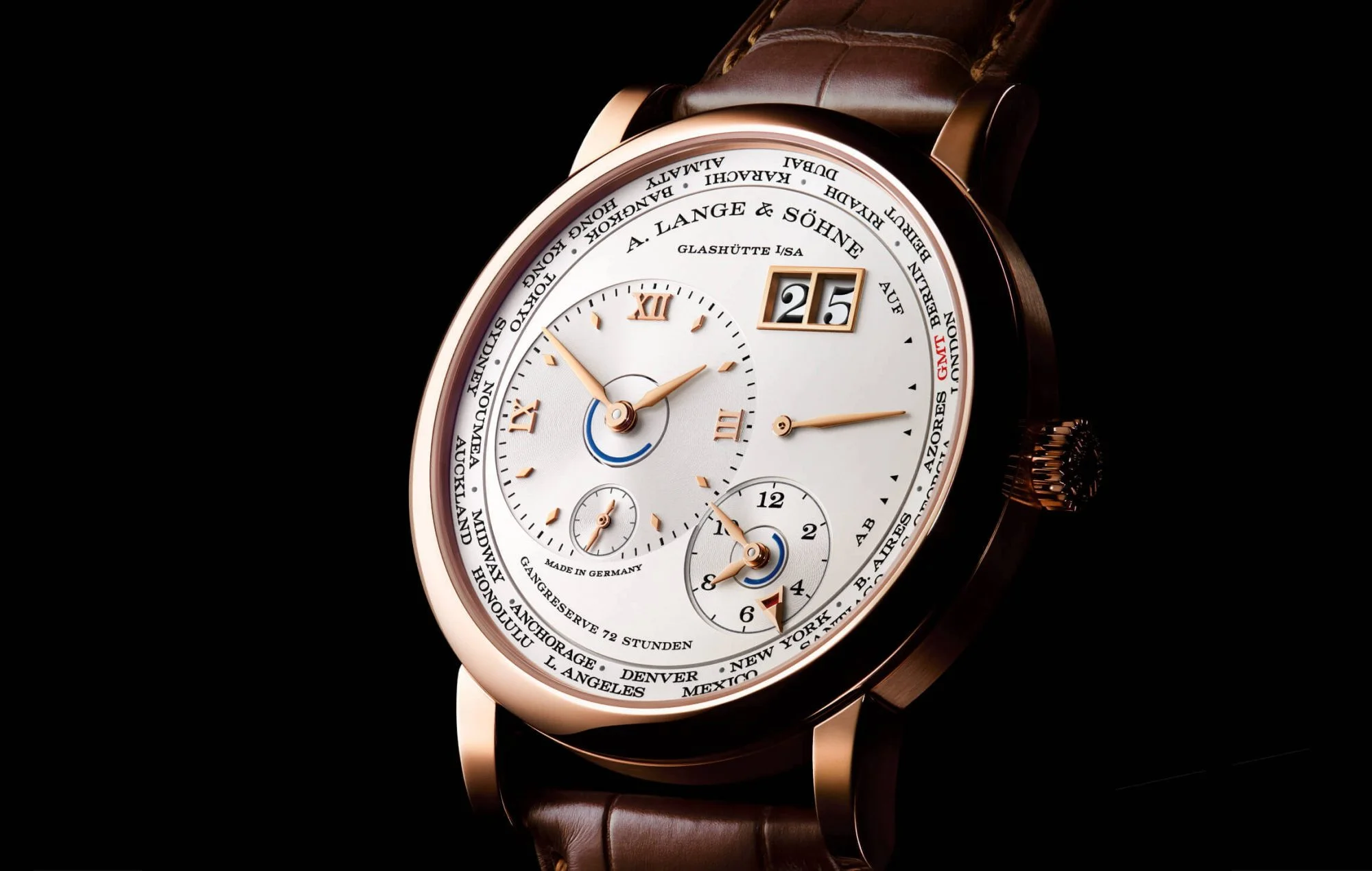 A. Lange & Söhne, montre de grande maison horlogère après restauration esthétique